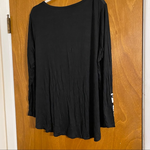 Rue plus size graphic sorry I’m not sorry long sleeve shirt size 3X - Picture 7 of 7